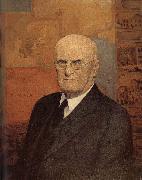 Grant Wood The Portrait of John oil